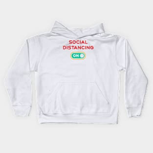 Social Distancing Kids Hoodie